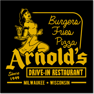 Arnold's Drive In Restaurant Posters and Art